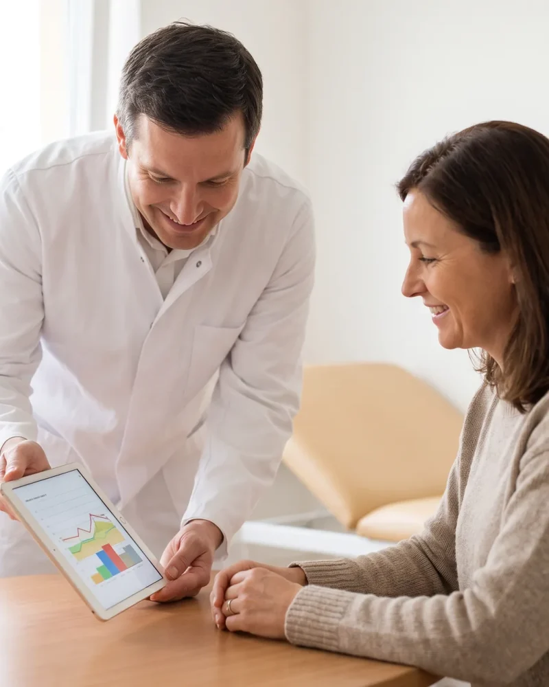 Consulta de indicação após cirurgia bariátrica.